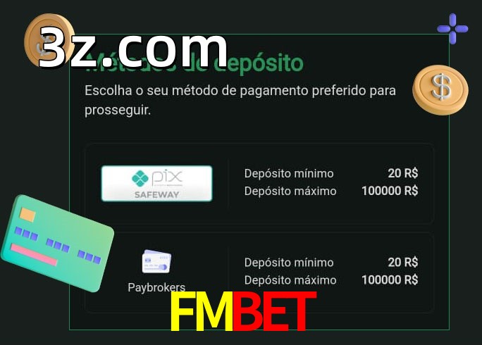 O cassino FMBETbet oferece uma grande variedade de métodos de pagamento